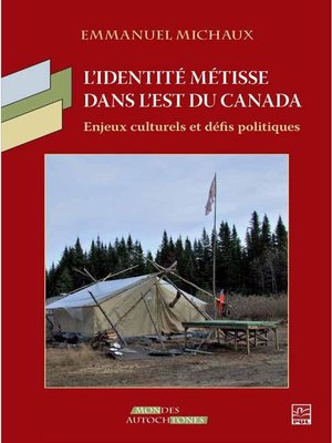cover image of L'identité métisse dans l'est du Canada